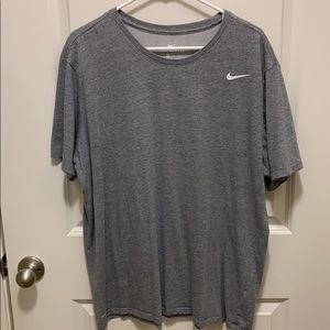 Nike Dri-fit tee. XXL. Gray